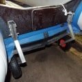 Транцевые колеса для лодки с НДНД TK-185H (увеличенные) фото